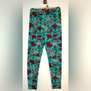Women’s leggings candy skull